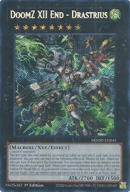 DoomZ XII End - Drastrius Card Front