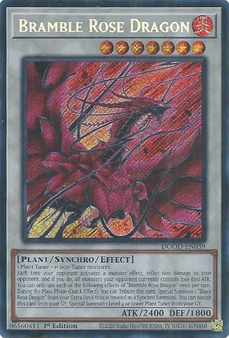 Bramble Rose Dragon Doom of Dimensions | Yu-Gi-Oh! | CardTrader