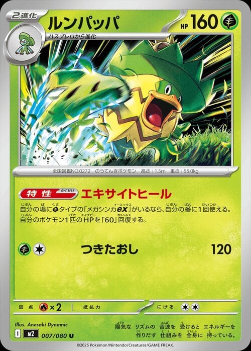 Ludicolo Card Front