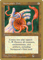 Nevinyrral's Disk · Sideboard 338sb