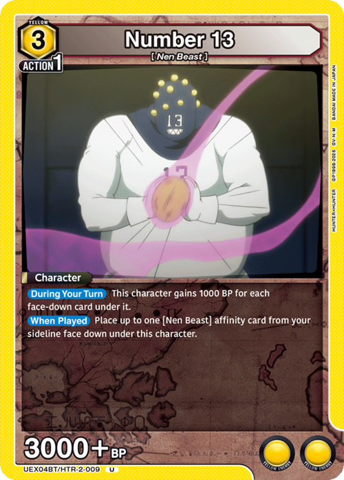 Number 13 HUNTER X HUNTER Vol.2 | Union Arena | CardTrader