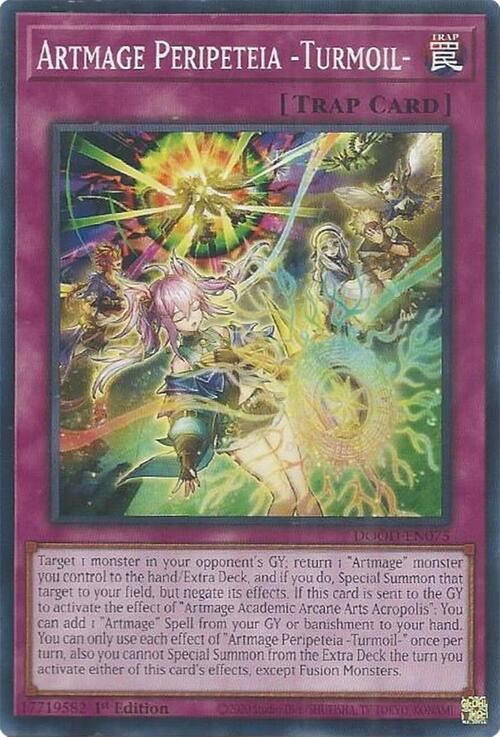 Artmage Peripeteia -Turmoil- Card Front