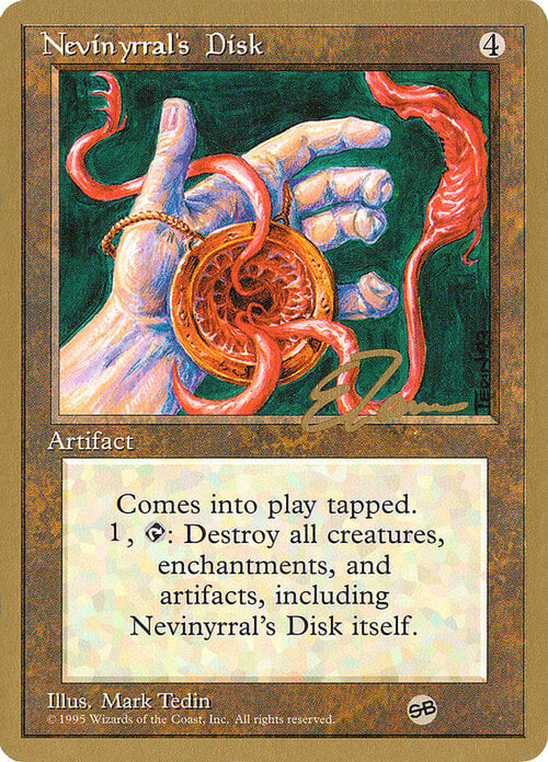 Disco di Nevinyrral Card Front