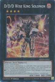 D/D/D Wise King Solomon · Super Rare 043