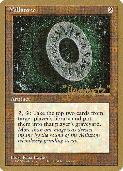 Pietra da Macina Magica Card Front