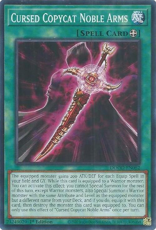 Cursed Copycat Noble Arms Card Front