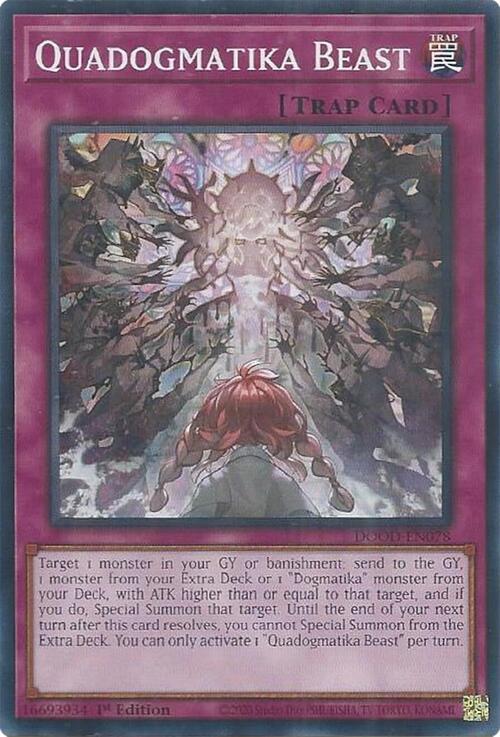 Quadogmatika Beast Card Front