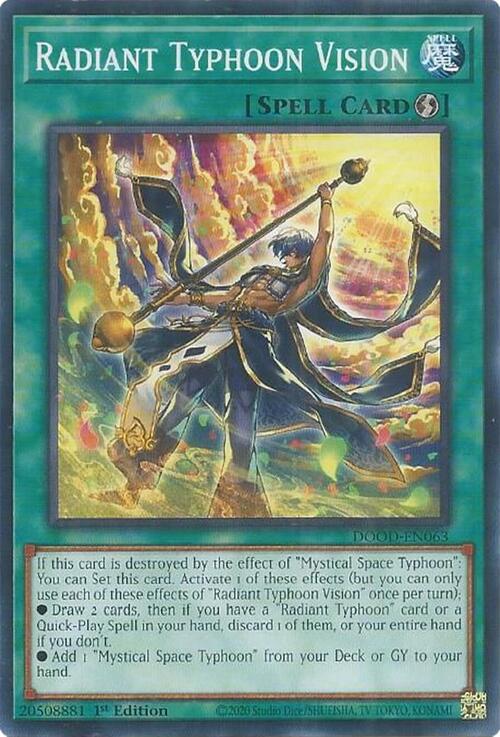 Radiant Typhoon Vision Card Front