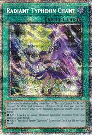 Radiant Typhoon Chant · Starlight Rare 061sl