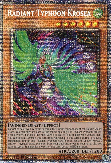 Radiant Typhoon Krosea Card Front