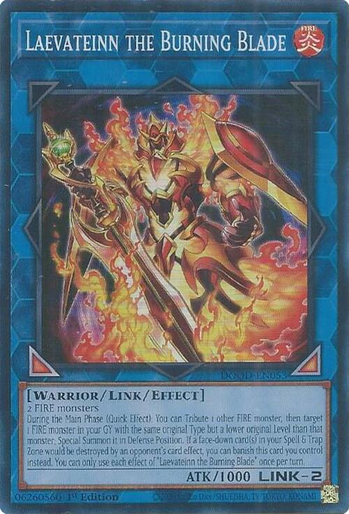 Laevateinn the Burning Blade Card Front
