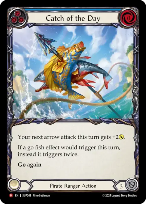 Catch of the Day Card Front