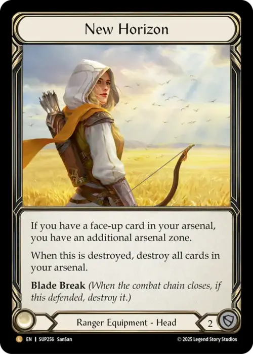 New Horizon Card Front