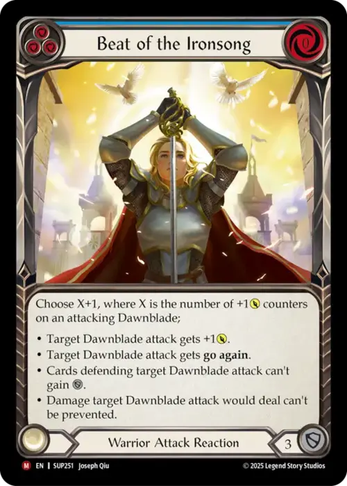 Beat of the Ironsong Card Front