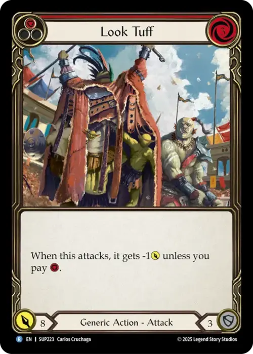 Look Tuff Card Front