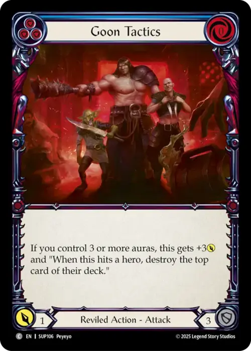 Goon Tactics Card Front
