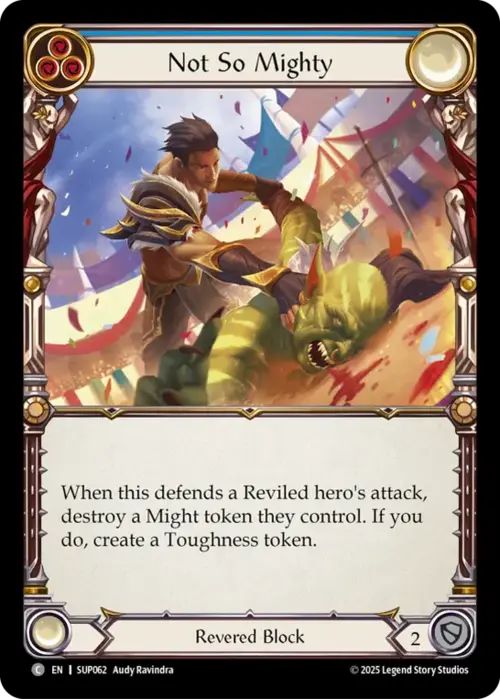 Not So Mighty Card Front
