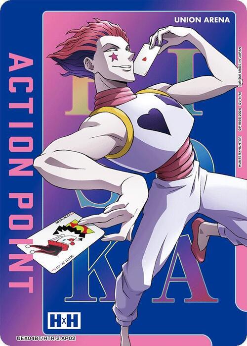"Hisoka" Action Point Card Front
