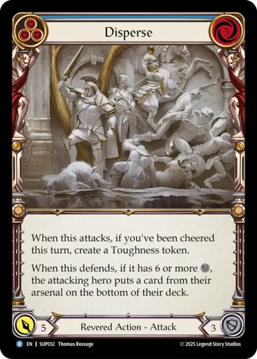 Disperse Card Front