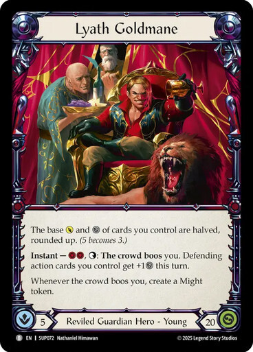 Lyath Goldmane // Pleiades Card Front