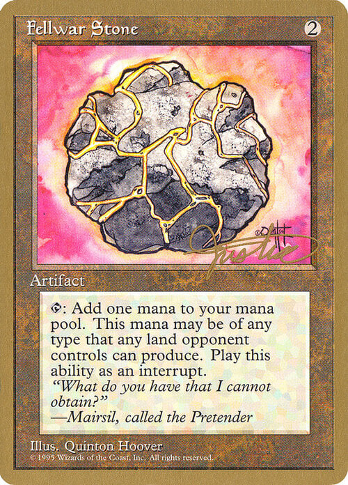 Pietra Fellwar Card Front