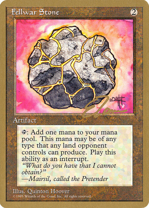 Pietra Fellwar Card Front