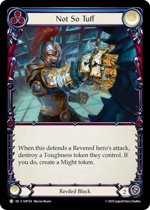 Not So Tuff Card Front