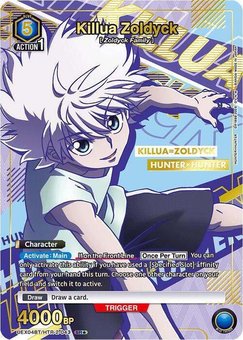Killua Zoldyck Card Front