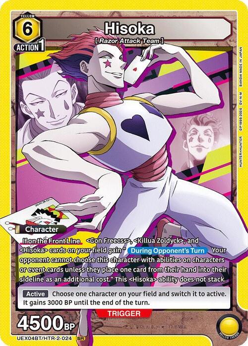 Hisoka Card Front