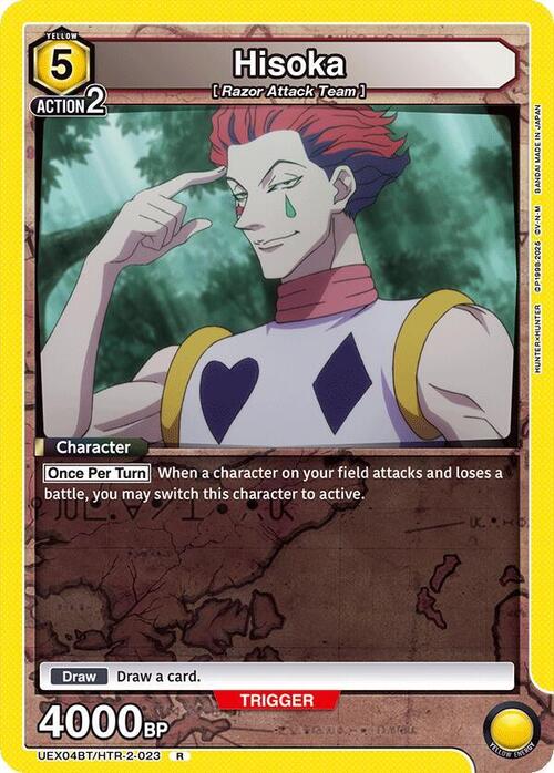 Hisoka Card Front