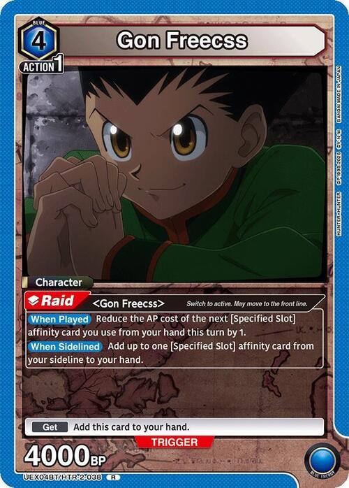 Gon Freecss Card Front