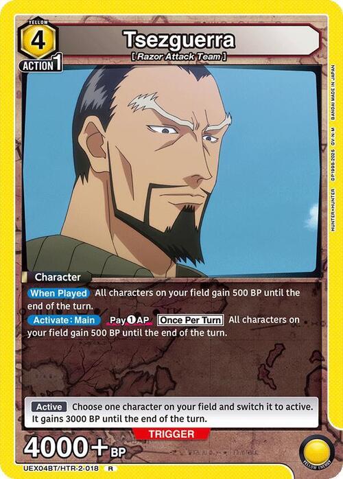 Tsezguerra Card Front