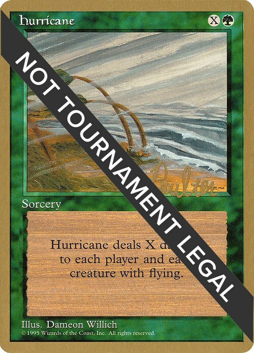 Hurricane Card Front