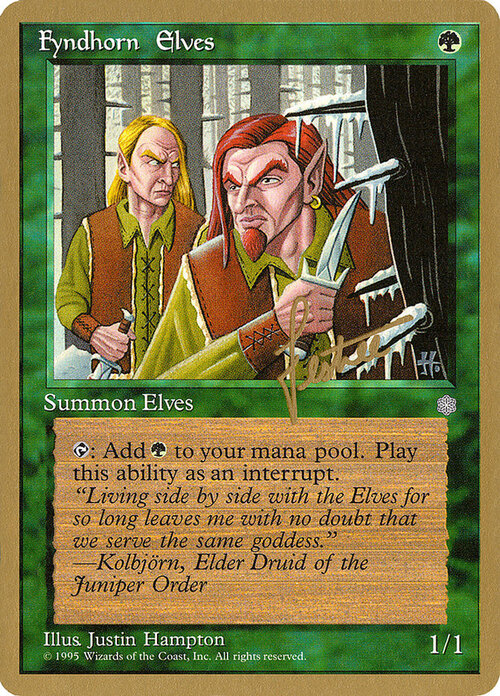 Elfi di Fyndhorn Card Front