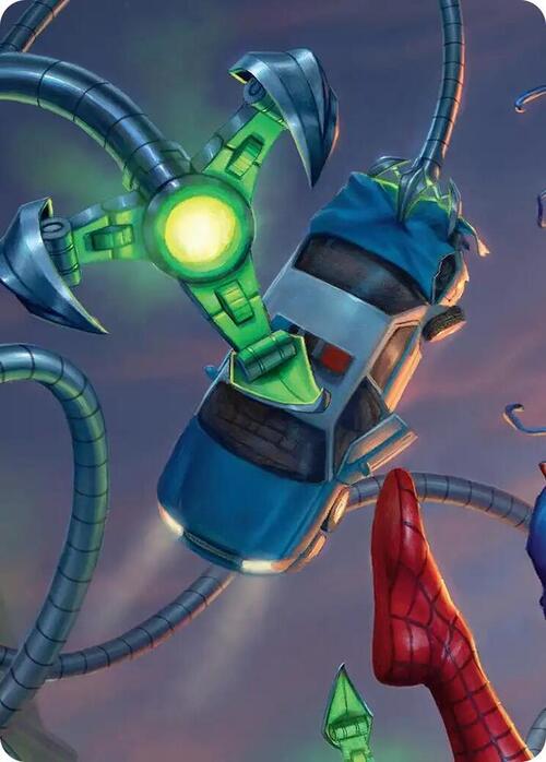 Art Series: Grasping Tentacles Card Front