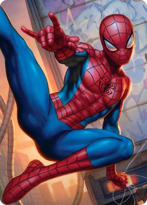 Art Series: Sensational Spider-Man Card Front