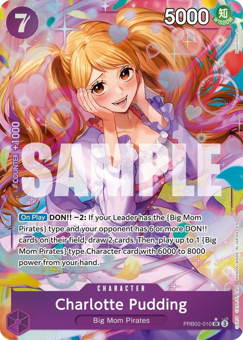Charlotte Pudding Card Front