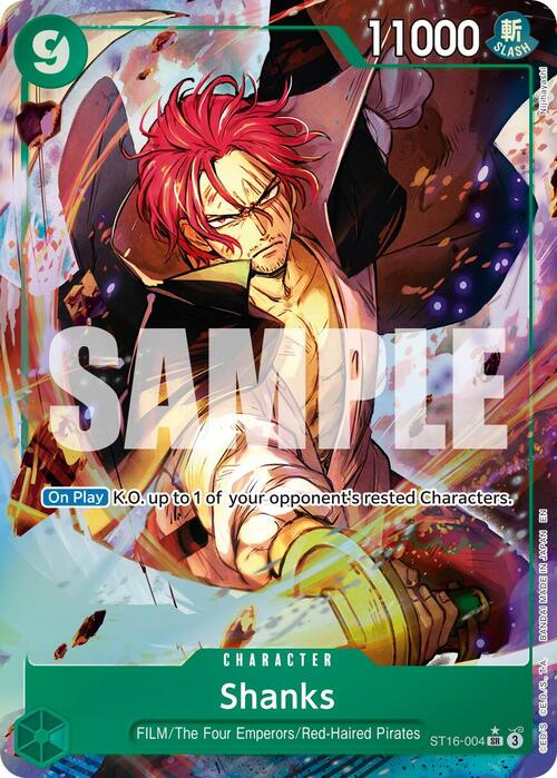 Shanks Card Front
