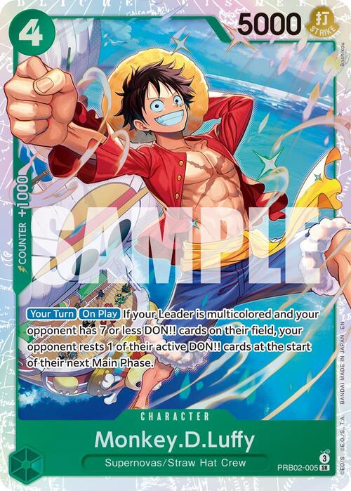 Monkey.D.Luffy Card Front