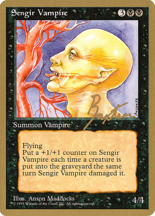 Vampiro di Sengir Card Front