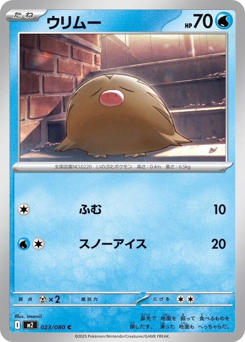 Swinub Card Front