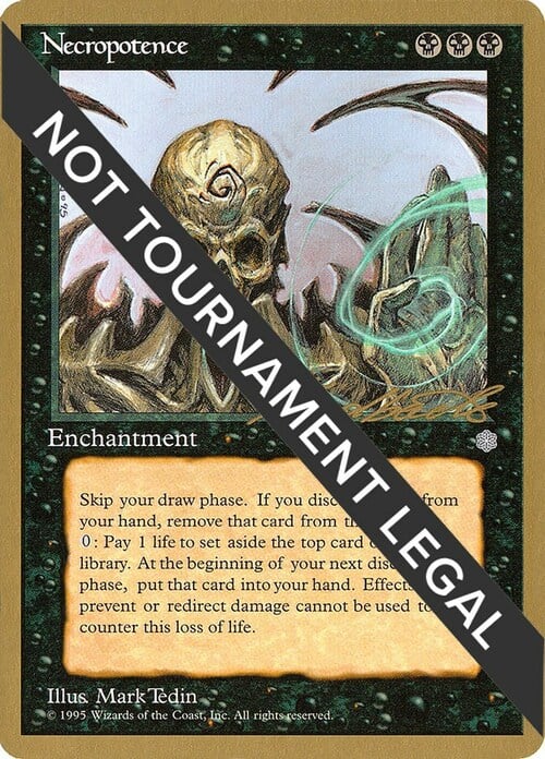 Necropotence Card Front