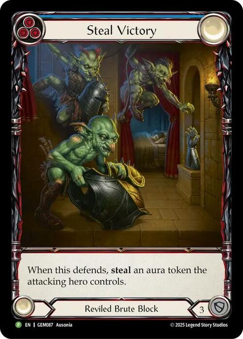 Steal Victory Card Front