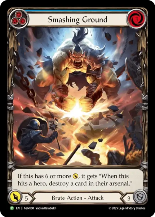 Smashing Ground Card Front
