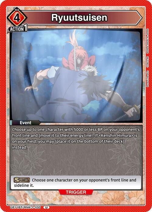 Ryuutsuisen Card Front