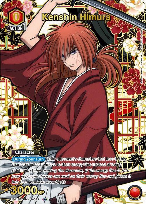 Kenshin Himura Card Front