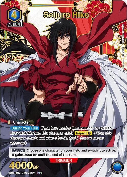 Seijuro Hiko Card Front