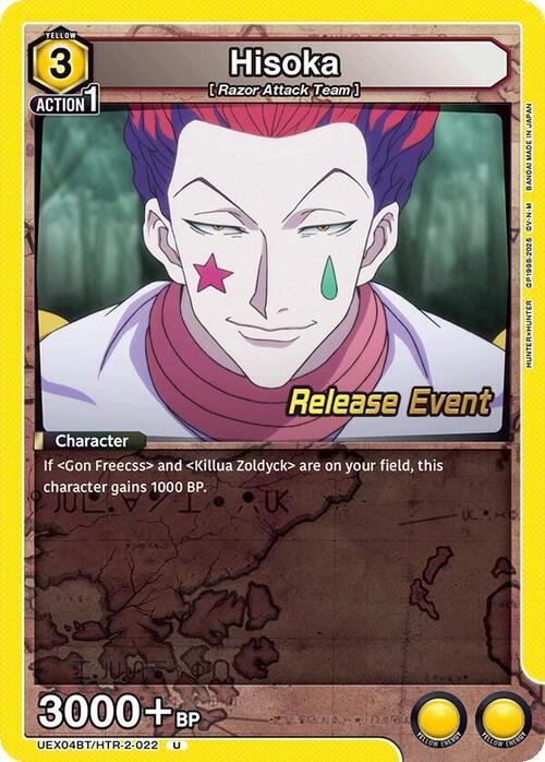 Hisoka Card Front