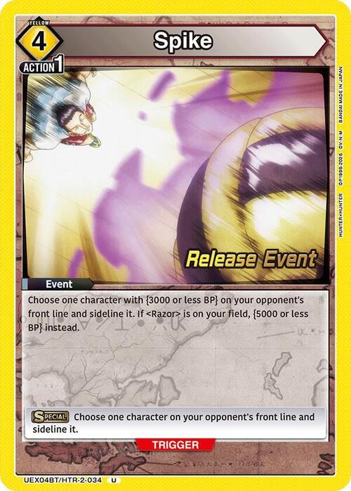Spike Card Front