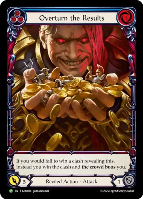 Overturn the Results Card Front